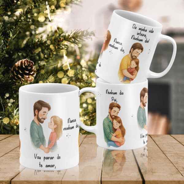 ESTAMPAS NEM UM DIA PAI CANECA - Imagem 2