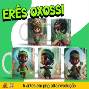ESTAMPAS ERÊS OXÓSSI (MELIM YUKINA)