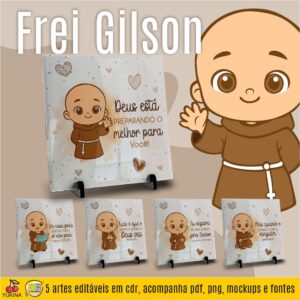 ESTAMPAS FREI GILSON AZULEJOS (MELIM YUKINA)