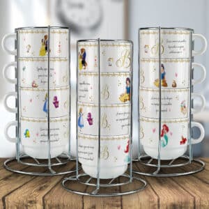ESTAMPA PRINCESAS TORRE XÍCARAS