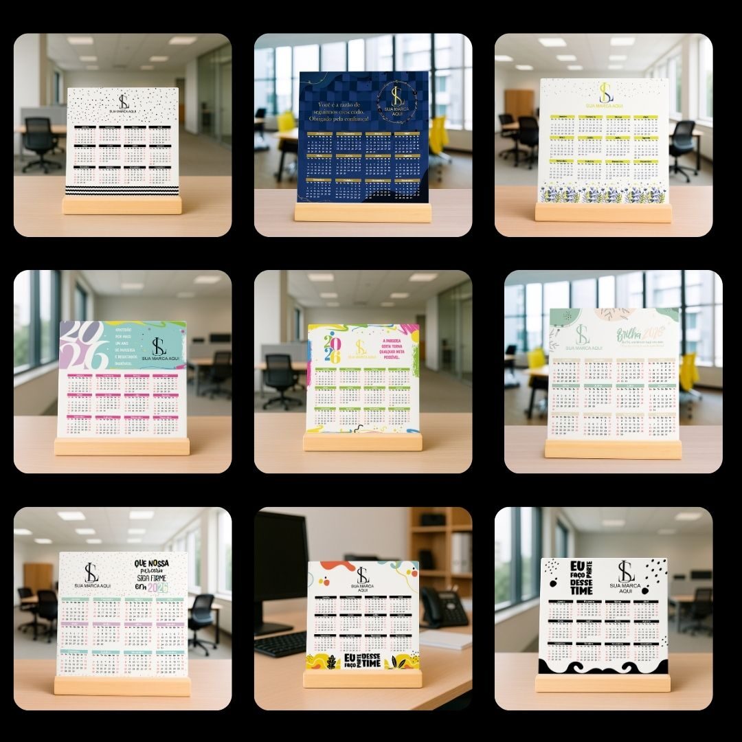 ESTAMPAS AZULEJOS CALENDÁRIO CORPORATIVO 2026 (MELIM YUKINA) - Imagem 2