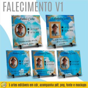 ESTAMPAS FALECIMENTO V1 AZULEJO
