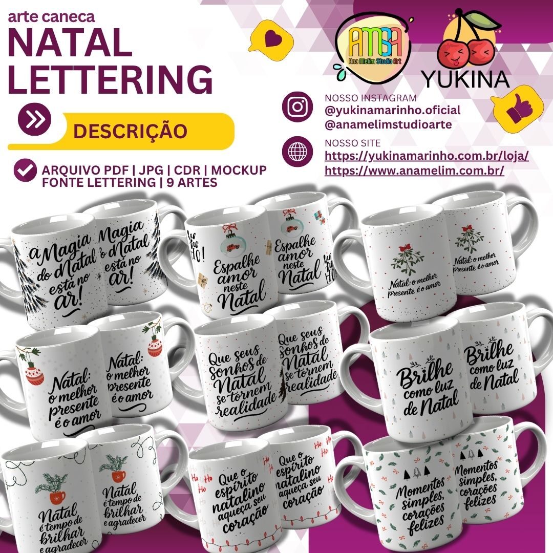 ESTAMPAS NATAL LETTERING CANECAS (MELIM YUKINA)