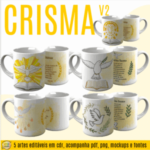 ESTAMPAS CRISMA V2 CANECAS