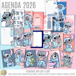 AGENDA STITCH COM MIOLO 2026