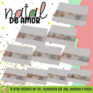 ESTAMPAS  NATAL DE AMOR  TOALHINHA