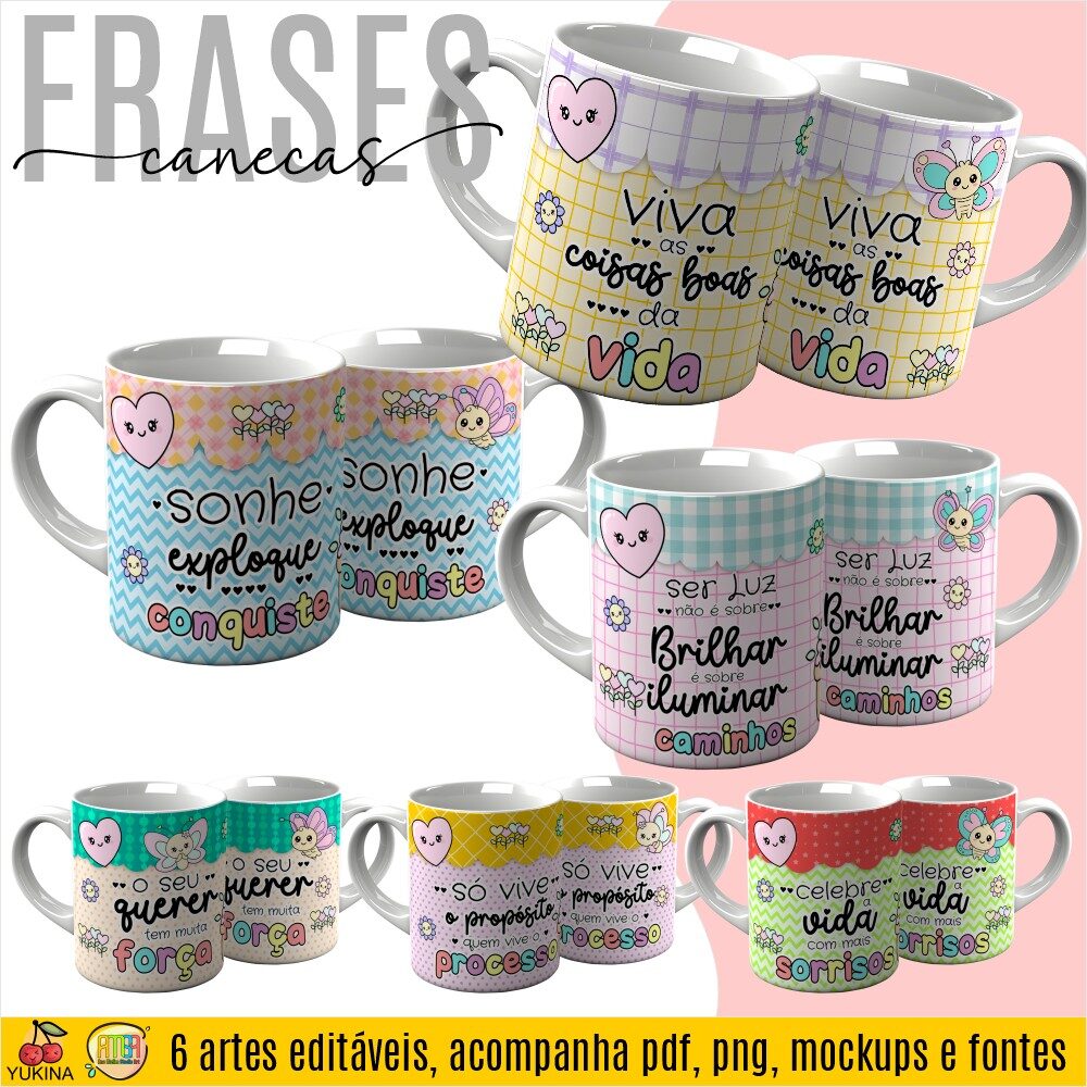 ESTAMPAS FRASES CANECAS (MELIM YUKINA)