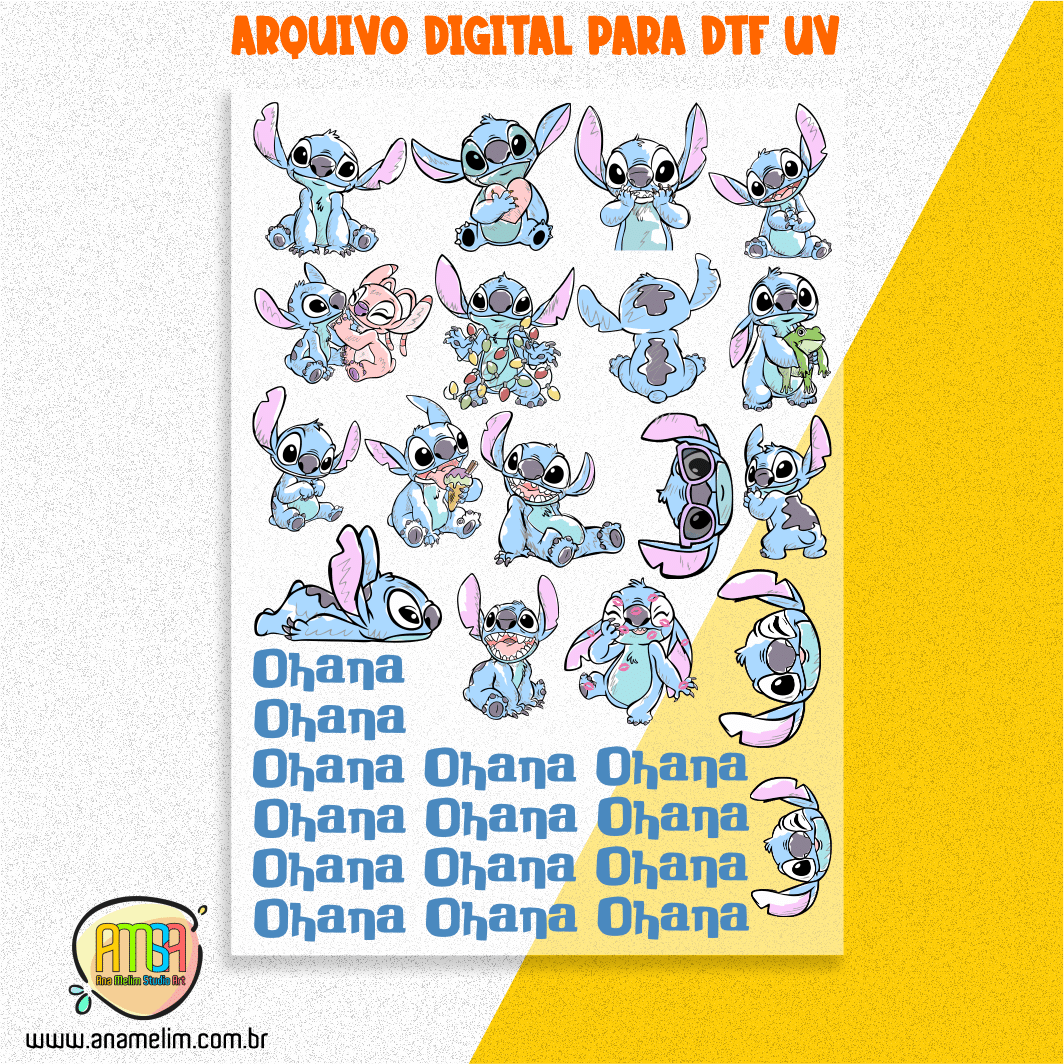 KIT DIGITAL STITCH - SUGERIDO PARADTF UV